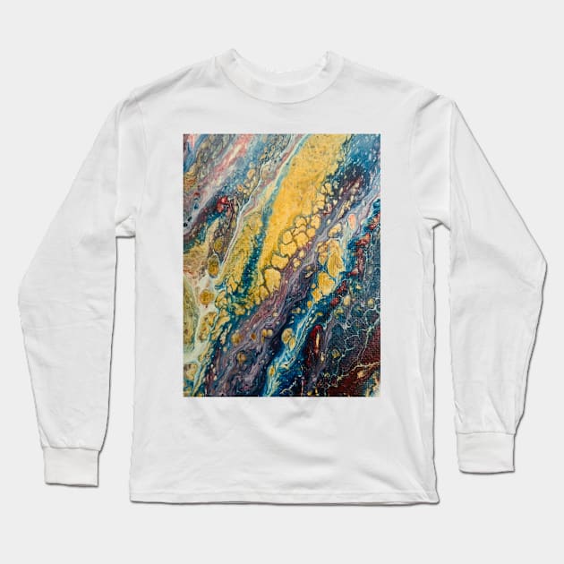 Pouring cellular Long Sleeve T-Shirt by baksuart